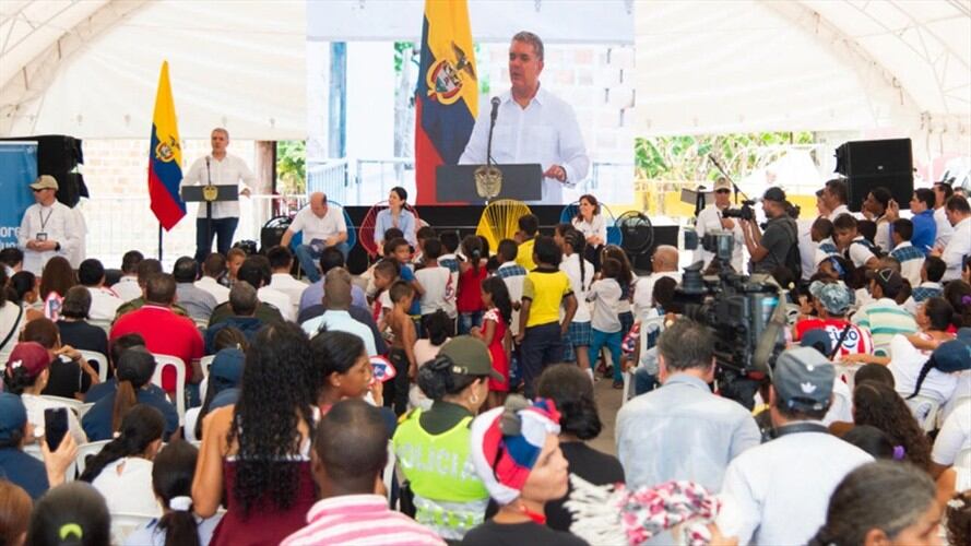 “La ley TIC no tiene color partidista ni tinte ideológico”: Duque. Foto: Presidencia