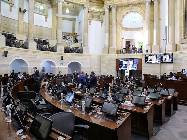 Candidatos hablan de sus propuestas para llegar al Congreso de la República. Foto: Colprensa
