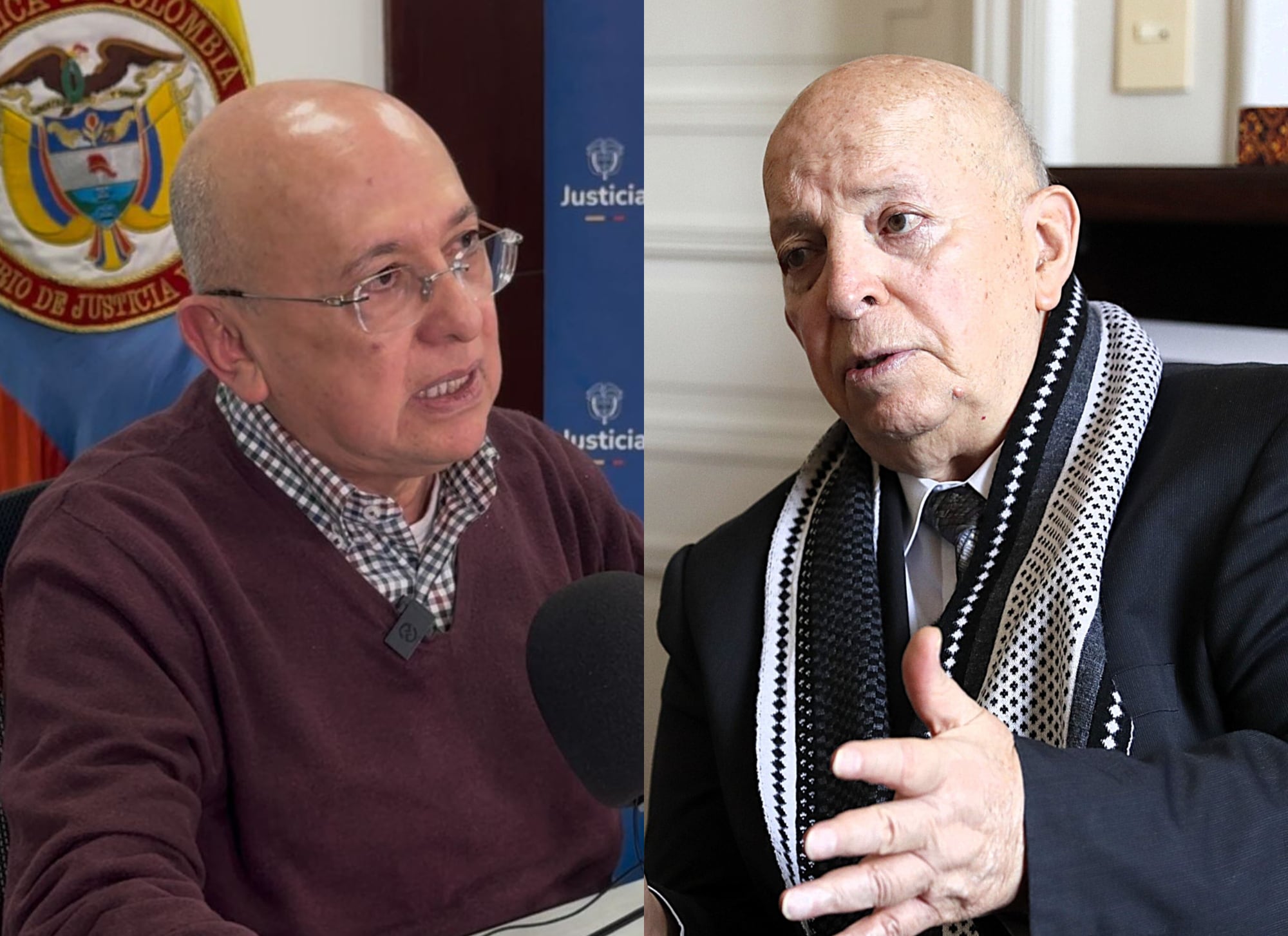 Eduardo Montealegre y Otty Patiño | Fotos: Colprensa