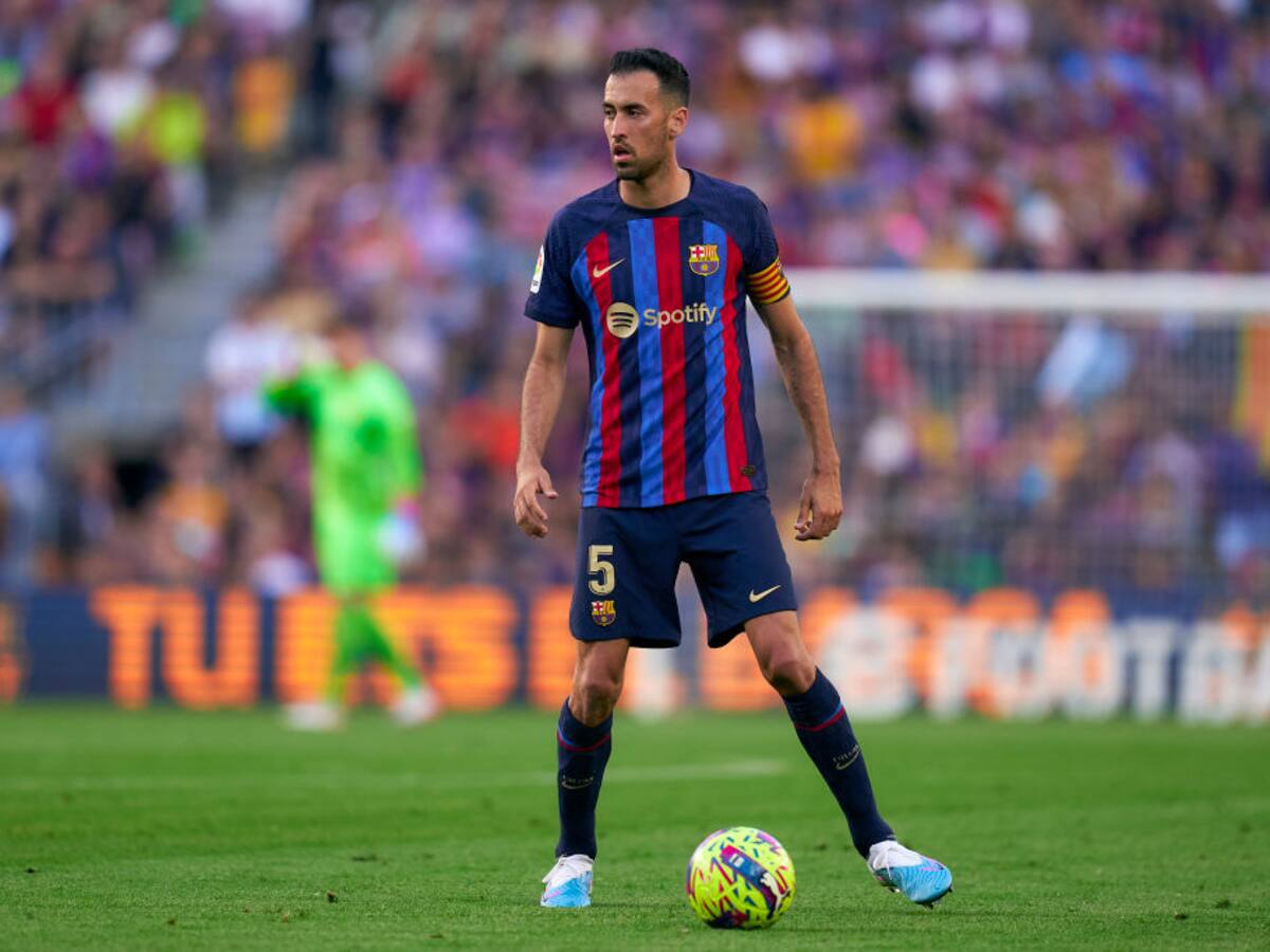 Sergio Busquets anuncia que dejará el Barcelona a finales de temporada