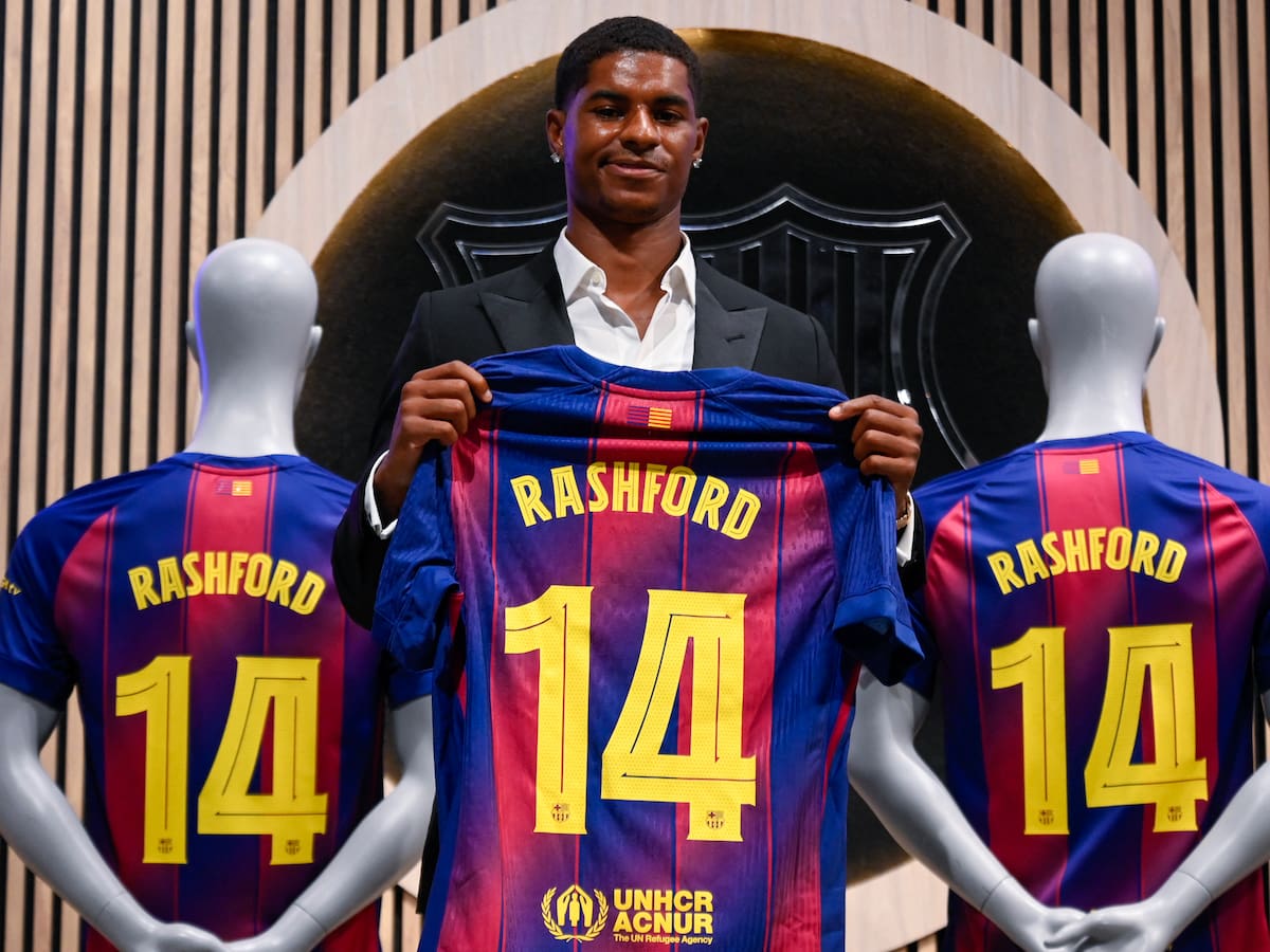 El Barcelona anunció el fichaje de Marcus Rashford: Estará cedido por una temporada