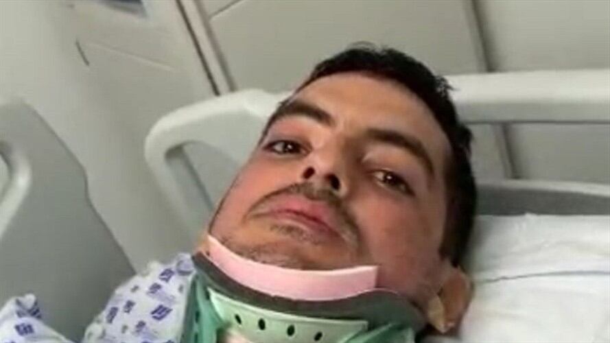 El deportista aficionado sufrió varias fracturas y una lesión medular que afectó la movilidad de sus piernas. Foto: Cortesía