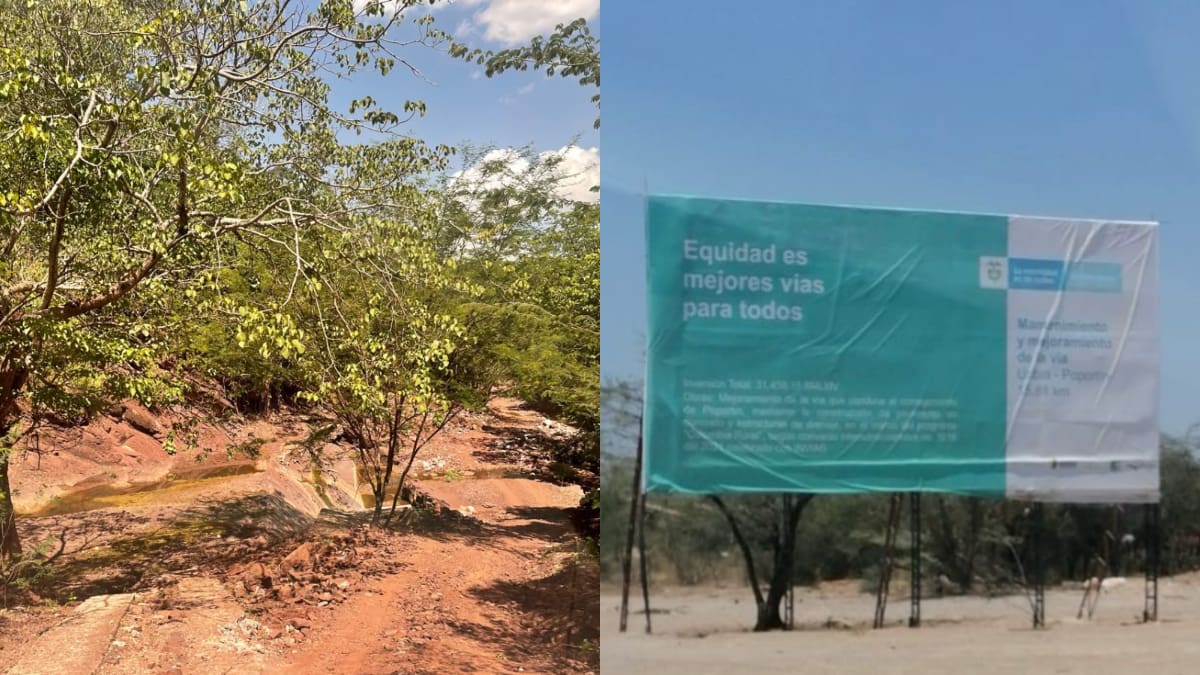 ¿Dónde están las carreteras de La Guajira? Invías entregó medio billón de pesos