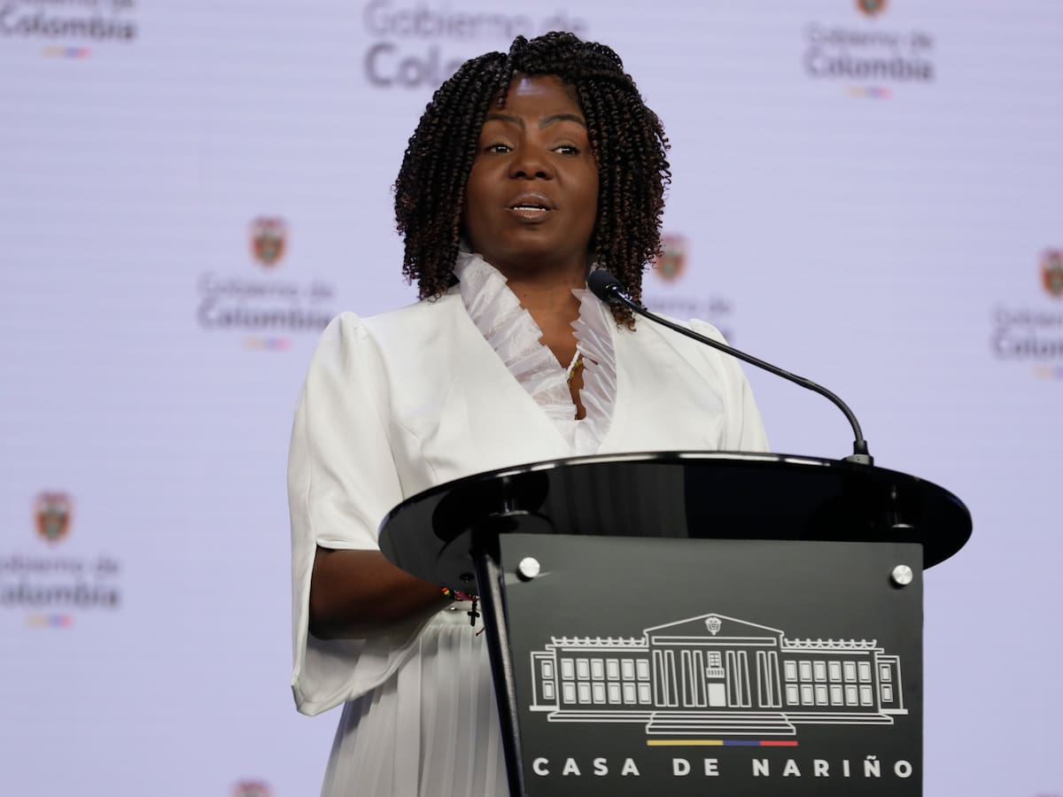 Francia Márquez aseguró que en el Gobierno hay prácticas de racismo y patriarcado