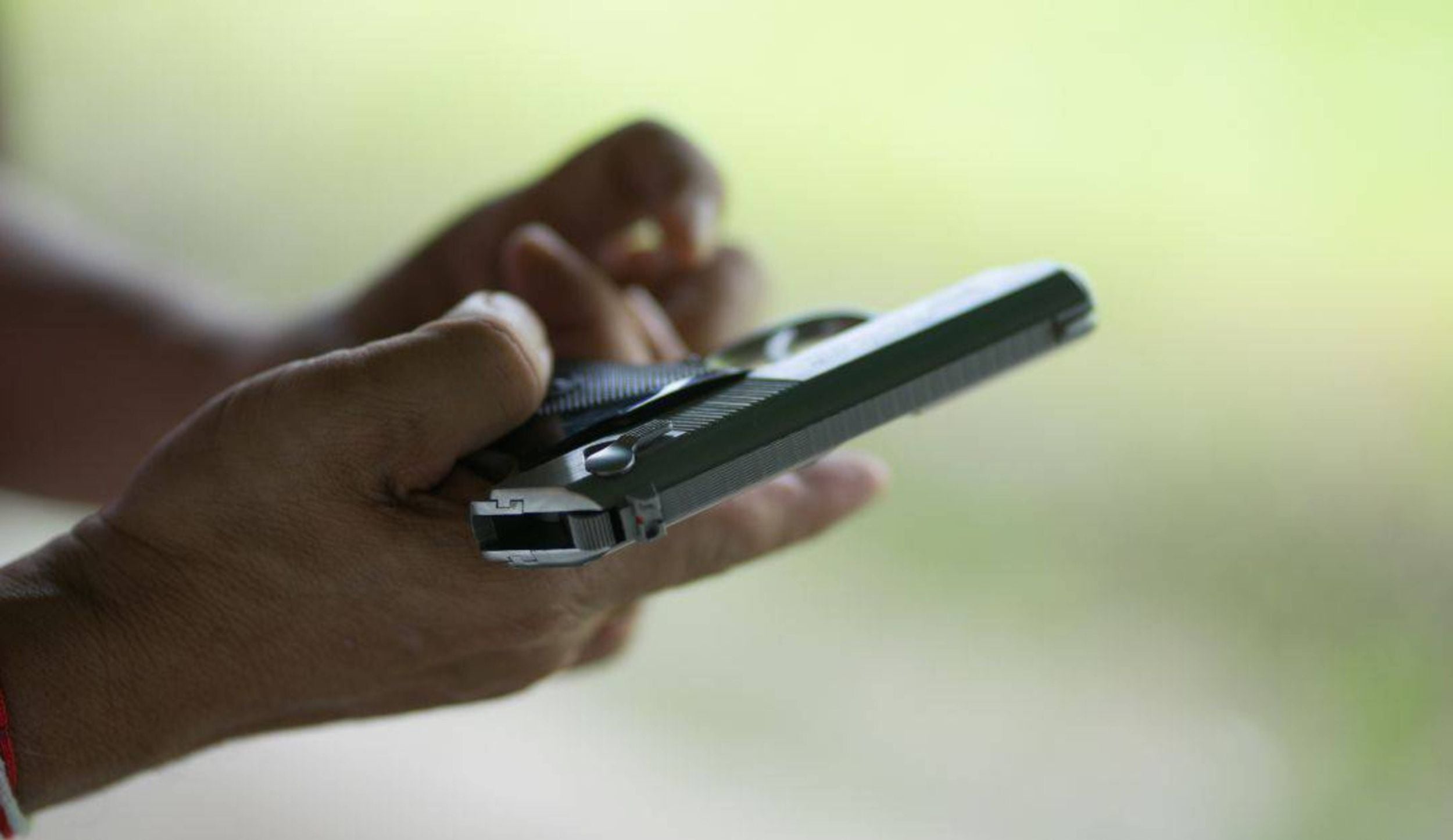 Referencia, arma de fuego. Foto: Getty Images / Getty Images
