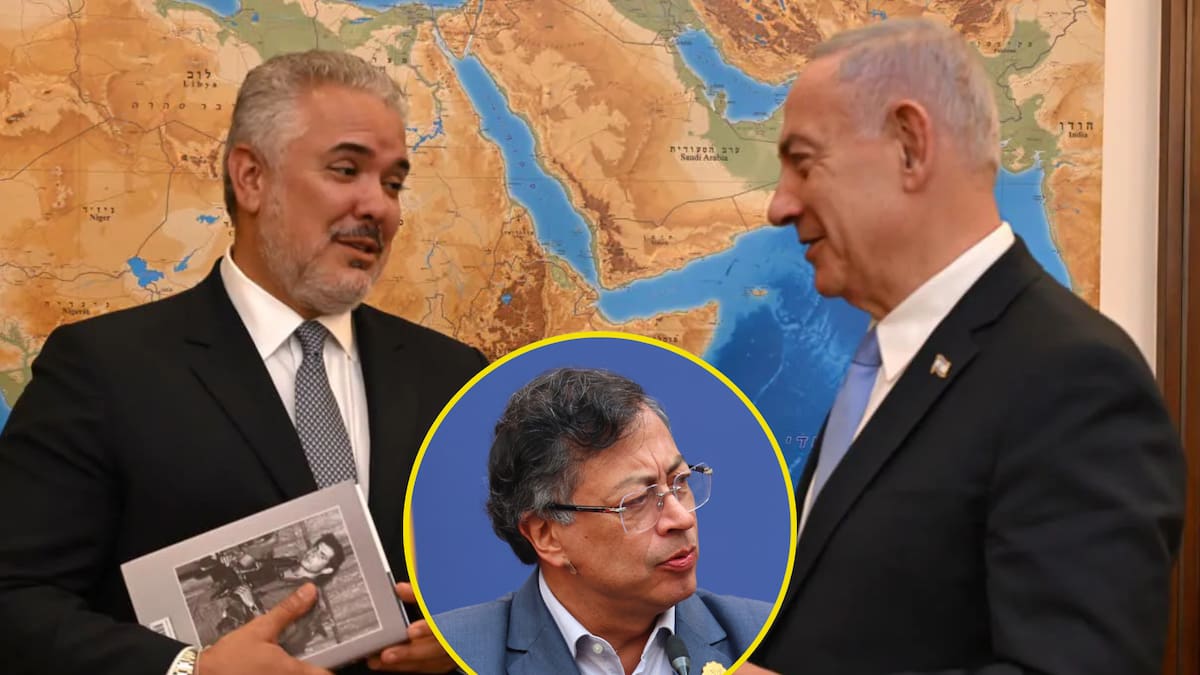 “No tienen corazón”: Presidente Petro tras encuentro entre Iván Duque y Benjamin Netanyahu