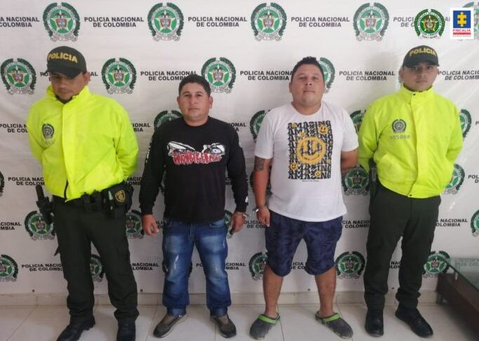 Capturan a presuntos responsables de la muerte de concejal tolimense. Foto Fiscalía