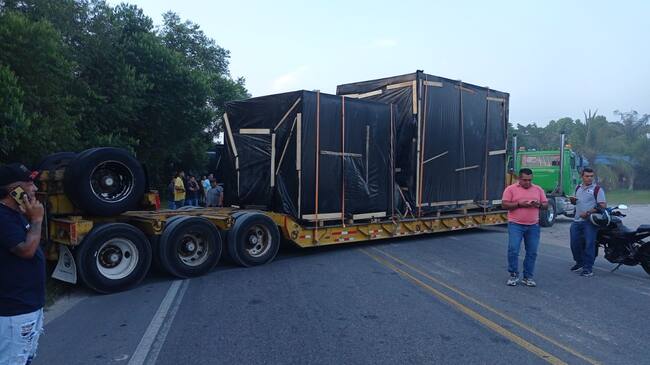 Bloqueos en la Ruta del Sol. / Foto: suministrada.