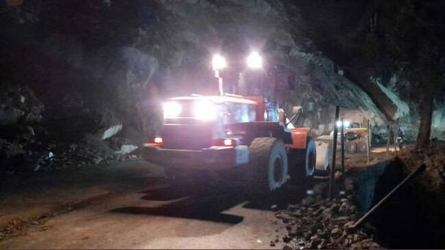 La vía Calarcá – Cajamarca. Foto: Twitter Invías