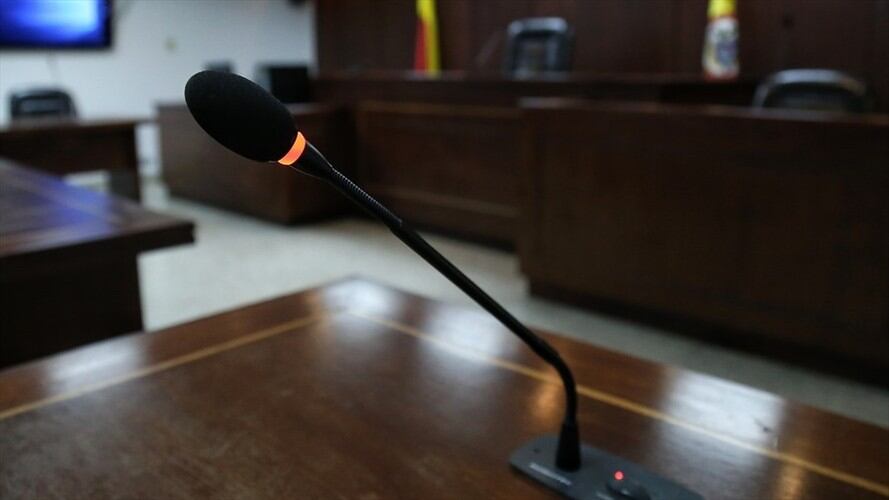 En audiencia, un detenido comunica que podría tener coronavirus. Foto: Colprensa