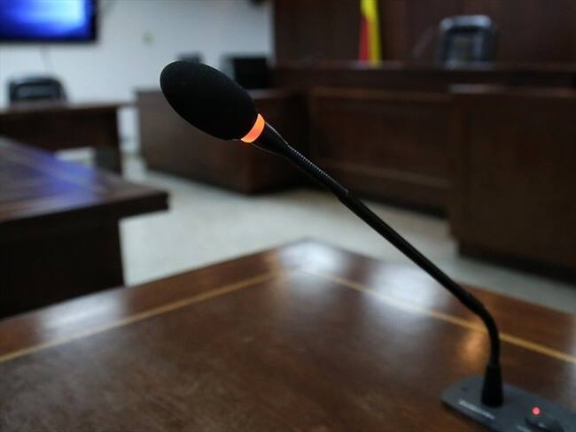 En audiencia, un detenido comunica que podría tener coronavirus. Foto: Colprensa