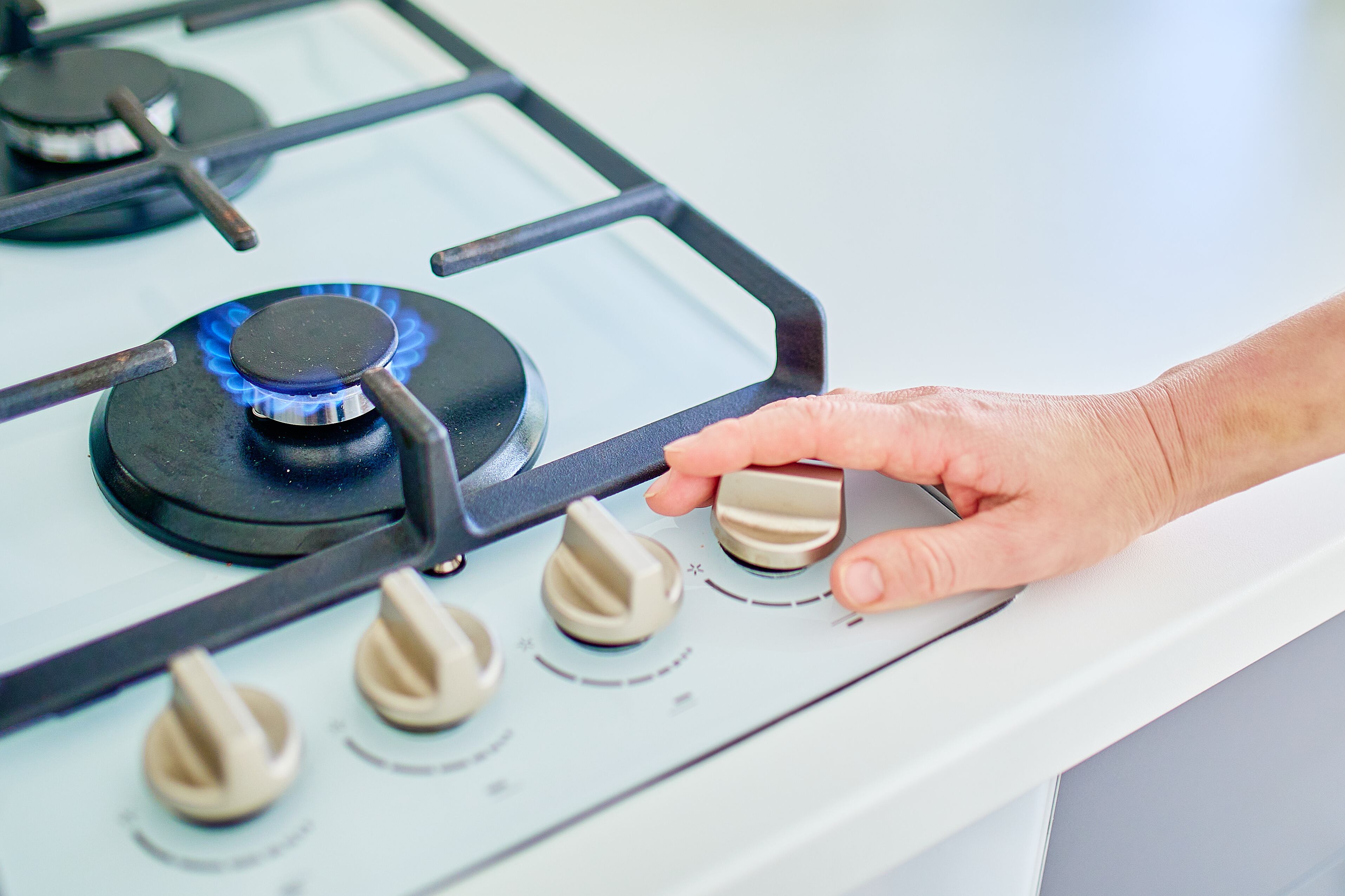 Imagen de referencia de gas natural. Foto: Getty Images.