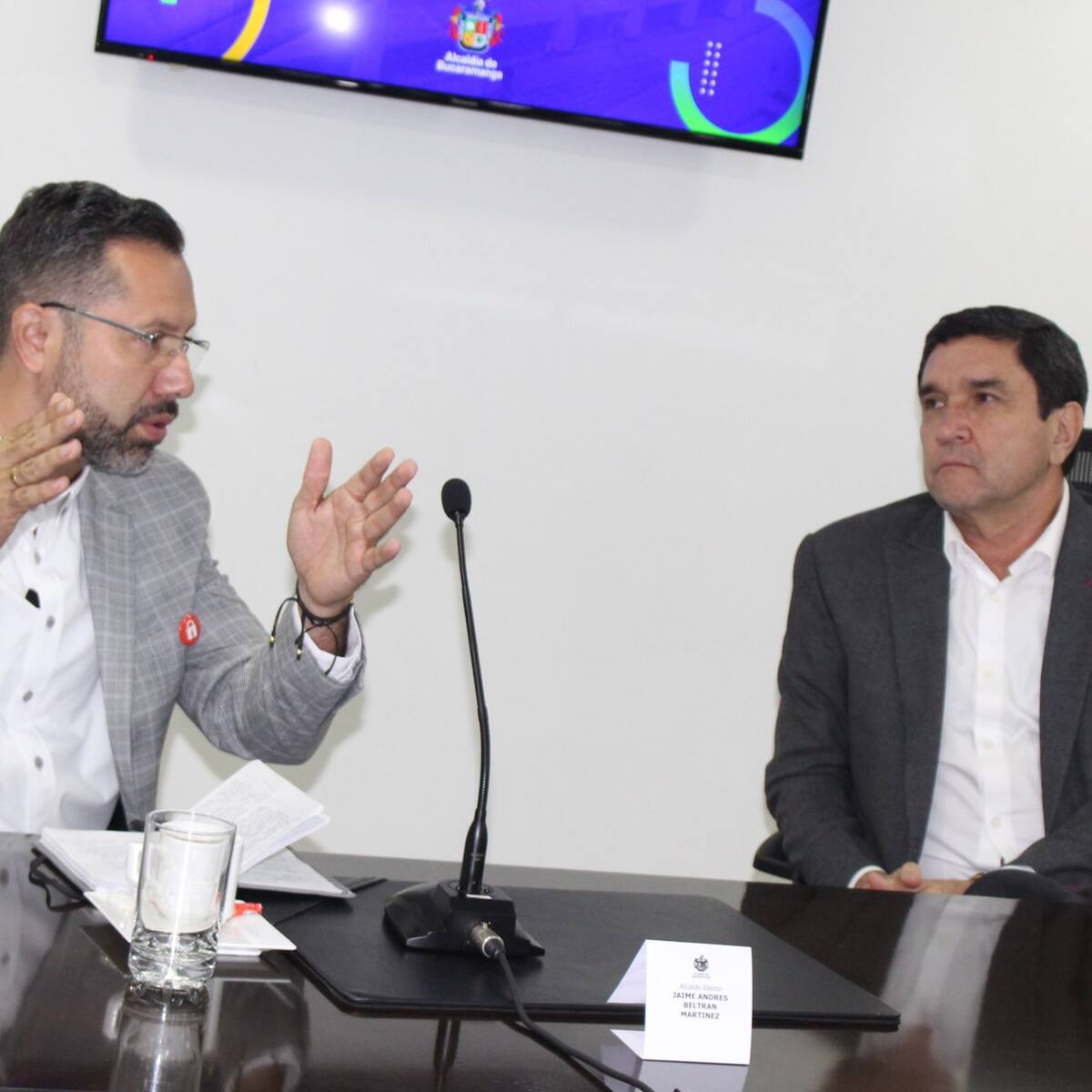 Inició empalme en la alcaldía de Bucaramanga