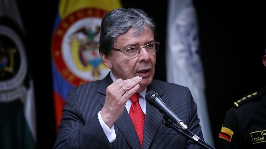 El ministro de Defensa, Carlos Holmes Trujillo, salió positivo para COVID-19 el pasado 12 de enero en Santa Marta. Foto: Colprensa / CAMILA DÍAZ