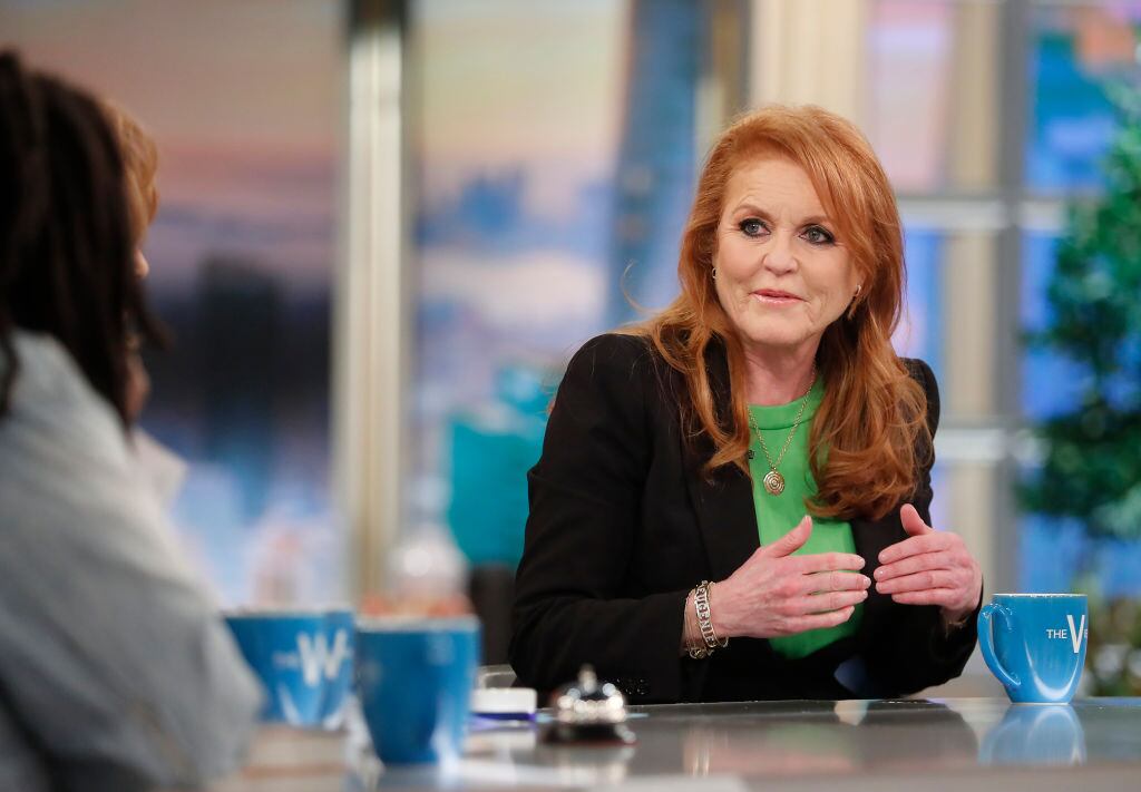 THE VIEW- 3/8/23 - Sarah Ferguson, The Duchess of York is a guest on The View on Wednesday, March 3, 2023. The View airs Monday-Friday, 11am-12 noon, ET on ABC. (Photo by Lou Rocco/ABC via Getty Images)
WHOOPI GOLDBERG, JOY BEHAR, SARAH FERGUSON