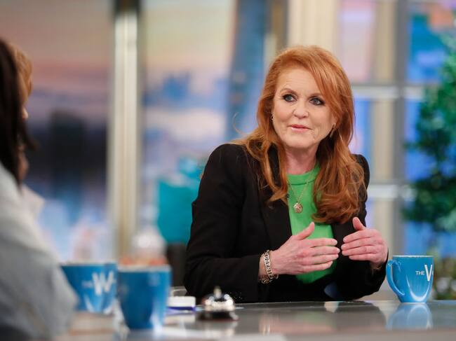THE VIEW- 3/8/23 - Sarah Ferguson, The Duchess of York is a guest on The View on Wednesday, March 3, 2023. The View airs Monday-Friday, 11am-12 noon, ET on ABC. (Photo by Lou Rocco/ABC via Getty Images)
WHOOPI GOLDBERG, JOY BEHAR, SARAH FERGUSON