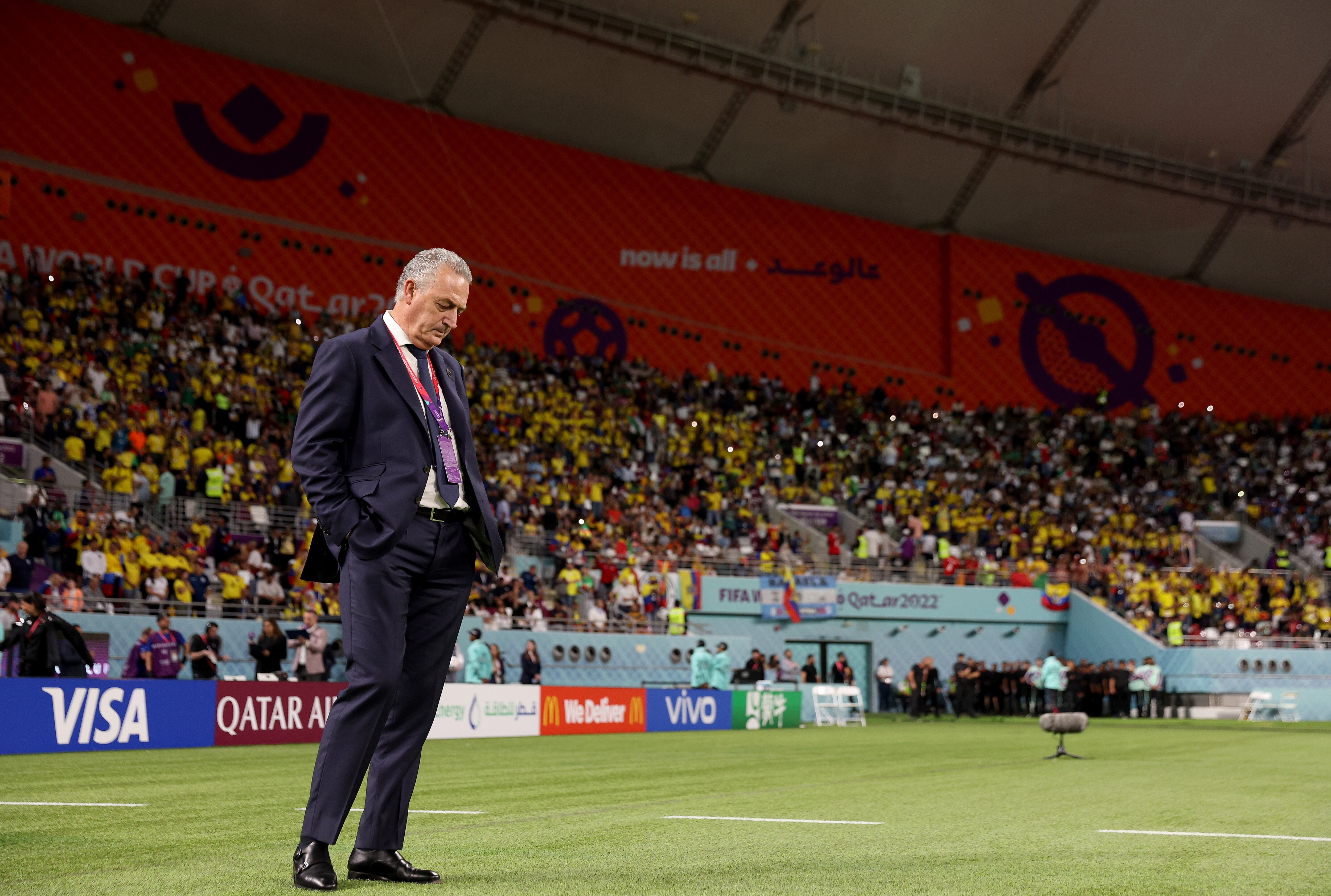 Gustavo Alfaro dejó su cargo al frente de Ecuador. (Photo by Elsa/Getty Images)