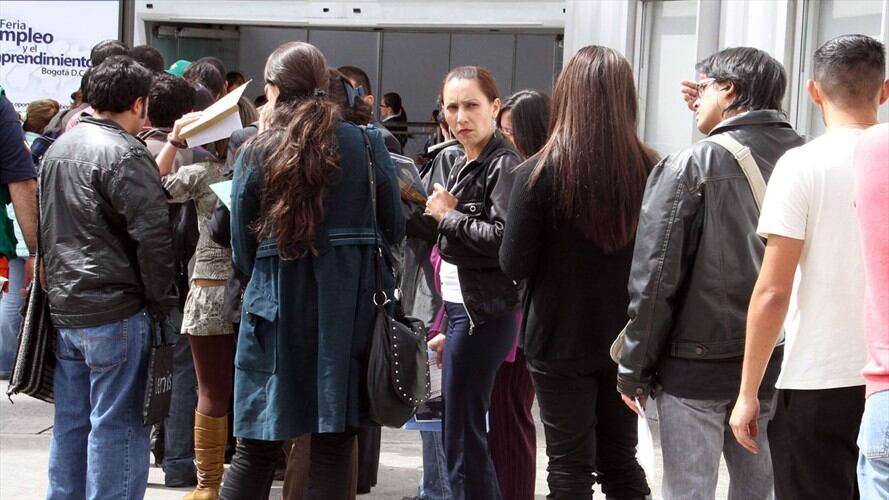 Cifras e desempleo en Colombia. Foto: Colprensa