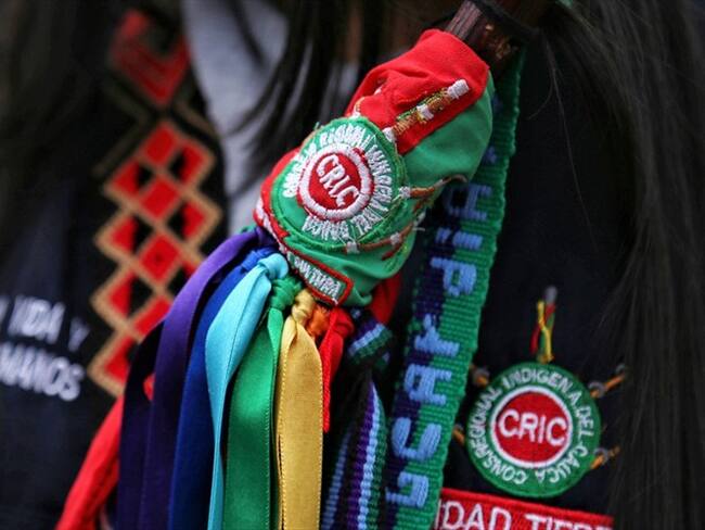 Las autoridades indígenas anunciaron que denunciarán lo ocurrido en la Fiscalía . Foto: Colprensa