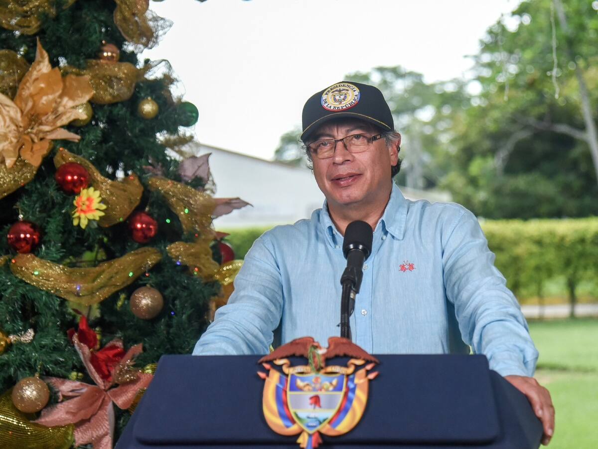 Video: el mensaje del presidente Gustavo Petro para los colombianos en Navidad