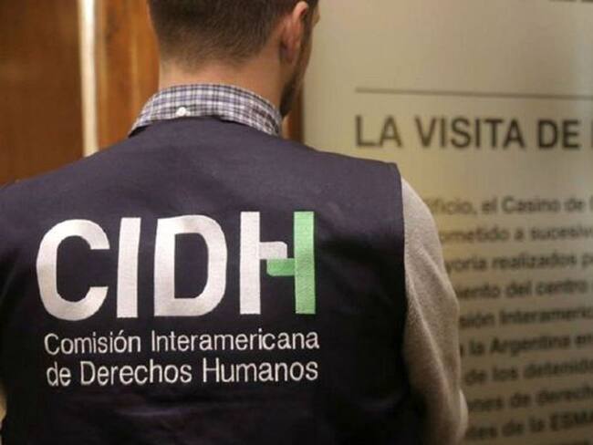 Visita de la comisión de CIDH al país. Foto: Colprensa.