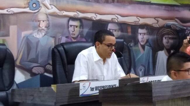 Abren investigación disciplinaria en contra del presidente del Concejo de Montería.Foto: La W