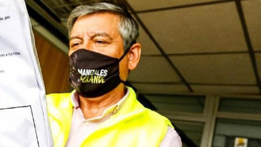 Carlos Humberto Orozco, secretario de Salud de Manizales. Foto: Tomada del perfil de Facebook de la Secretaría de Salud de Manizales.