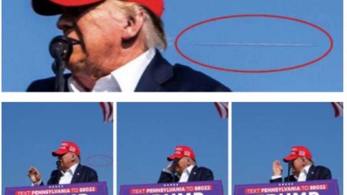 La historia detrás de la foto que capturó la bala en el aire en el atentando a Trump
