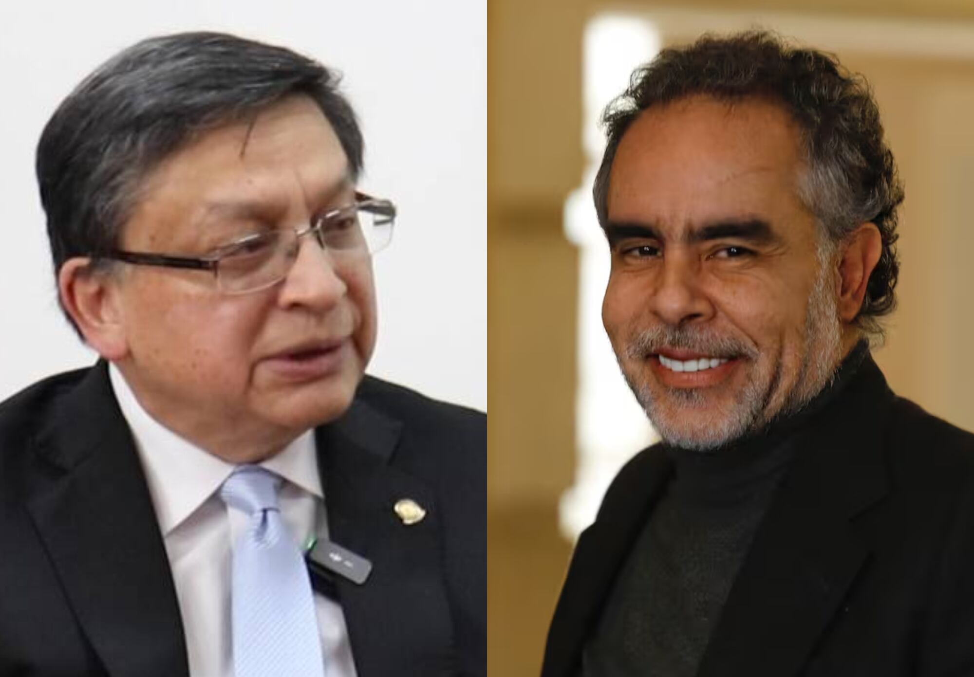 Jorge Ibáñez y Armando Benedetti