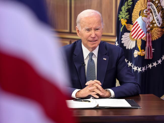 Joe Biden. (Photo by Kevin Dietsch/Getty Images)
