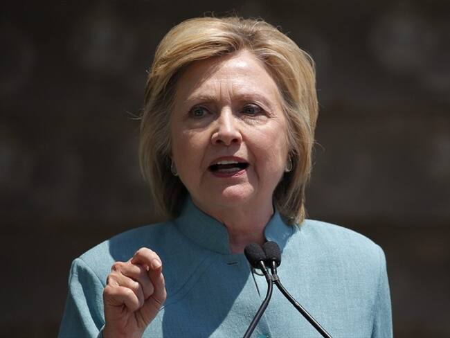 Hillary Clinton, candidata a la presidencia de los Estados Unidos por el partido Demócrata. Foto: Agencia EFE