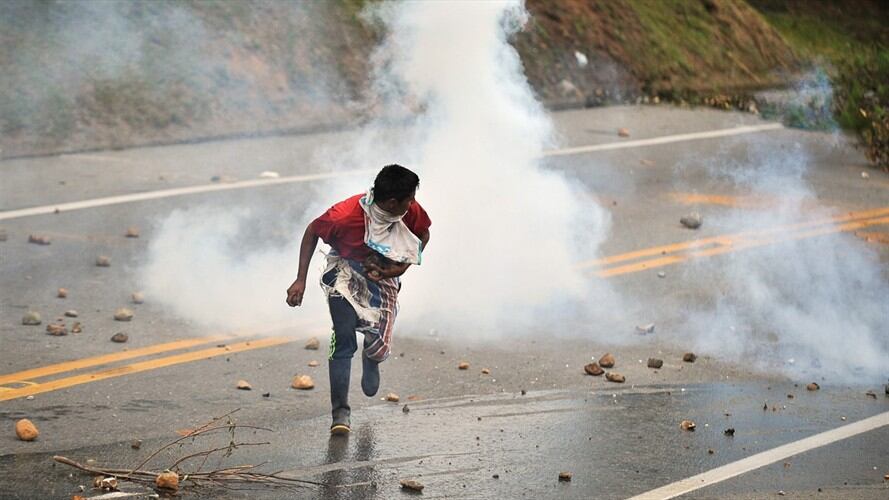 Con medida de aseguramiento intramuros fue cobijado Apolinar Collo Ipia, capturado en flagrancia con un artefacto explosivo. Foto: Getty Images