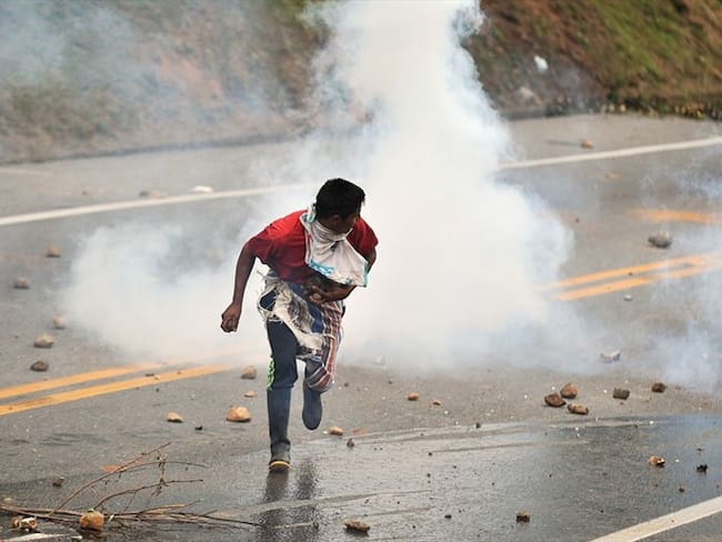 Con medida de aseguramiento intramuros fue cobijado Apolinar Collo Ipia, capturado en flagrancia con un artefacto explosivo. Foto: Getty Images
