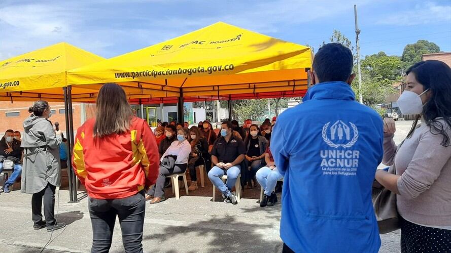 En Bogotá se realizará un festival de integración entre colombianos y venezolanos. Foto: Cortesía Somos Panas Colombia campaña de ACNUR