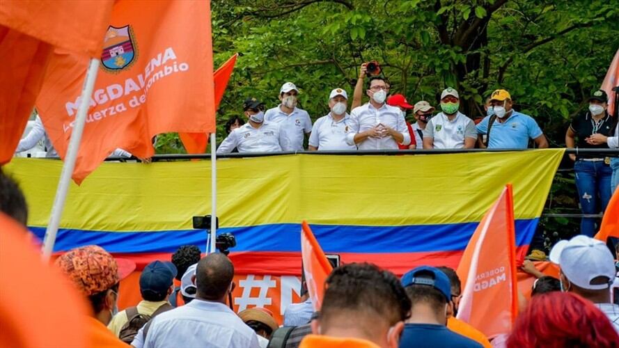 La Procuraduría regional del Magdalena inició indagación preliminar contra el gobernador del departamento, Carlos Caicedo. Foto: Gobernación del Magdalena