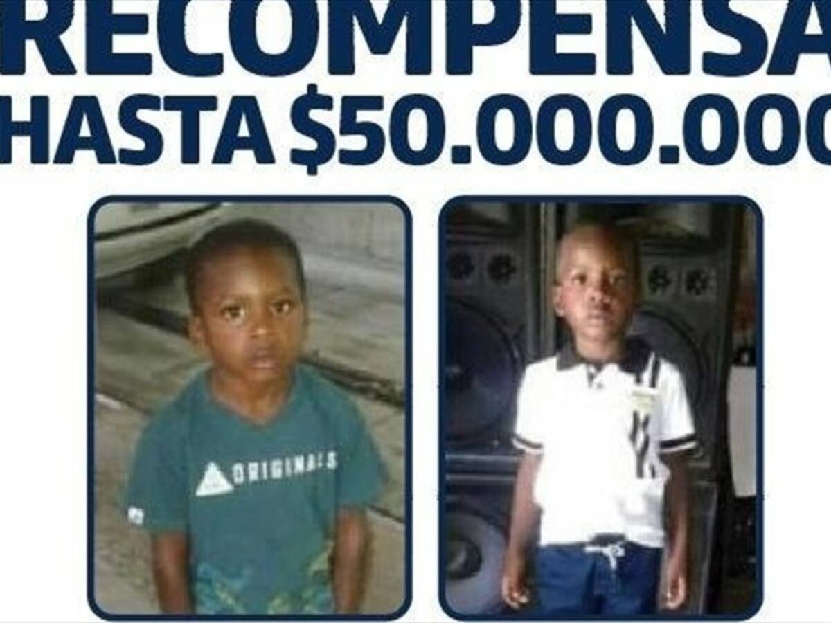 Millonaria recompensa para encontrar niño desaparecido en Medellín