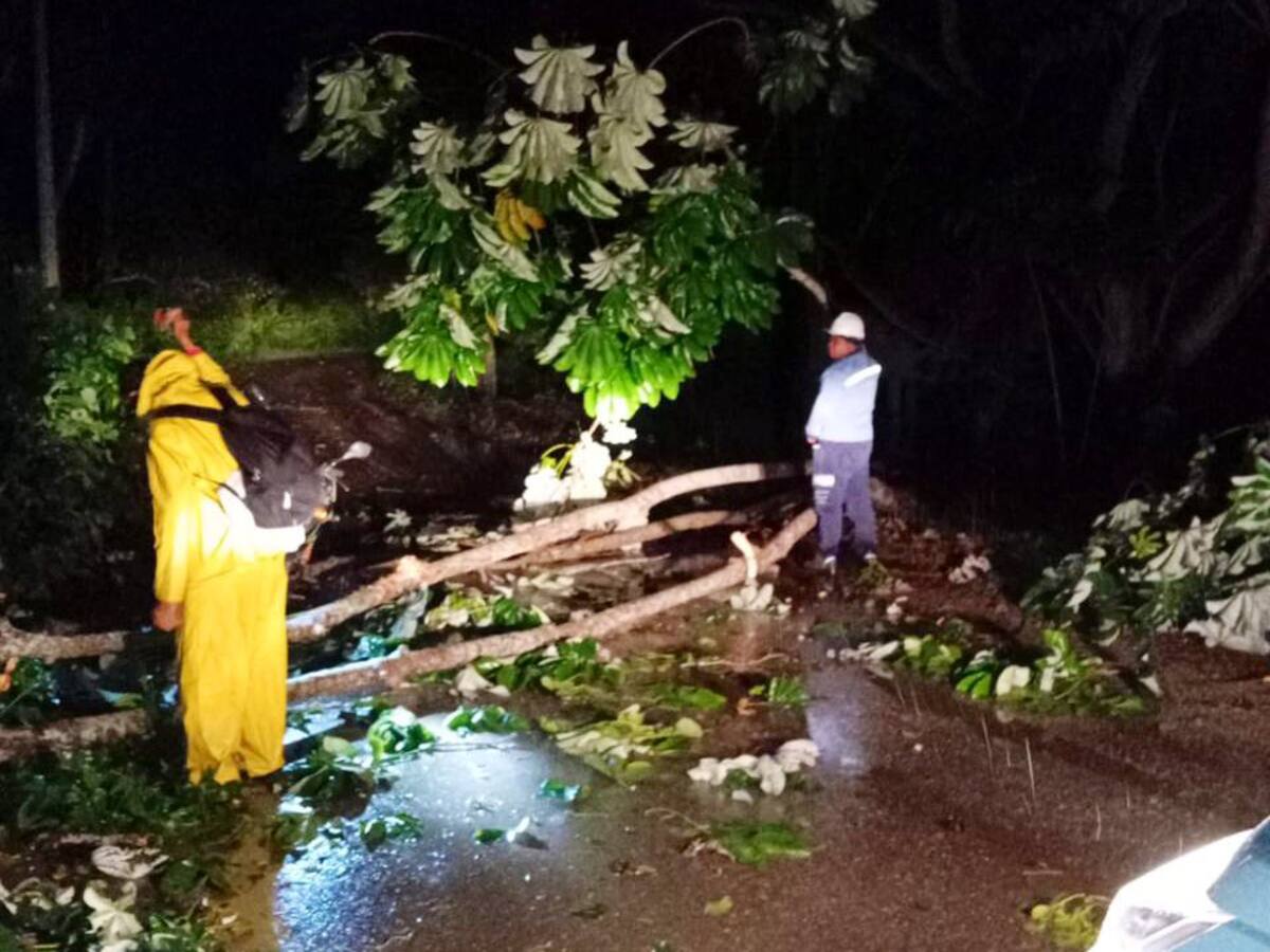 Vendaval en Sucre dejó una mujer herida, viviendas destechadas y municipios sin fluido eléctrico