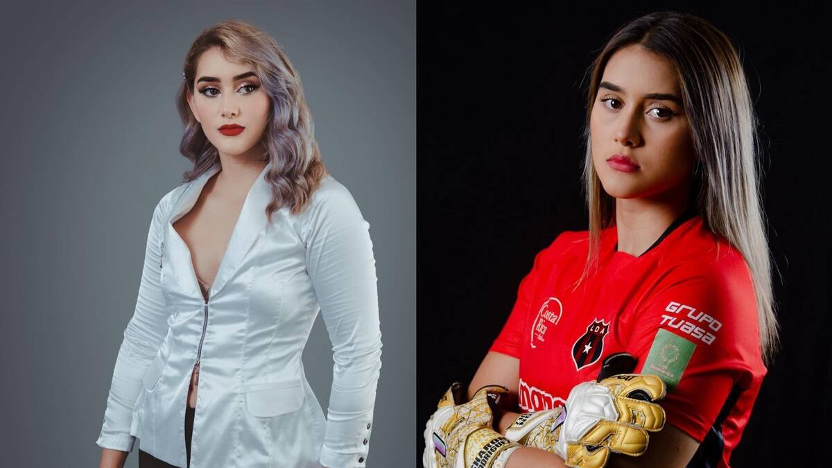 Fotos: Ella es Sharon Corrales, la nueva arquera del América de Cali
