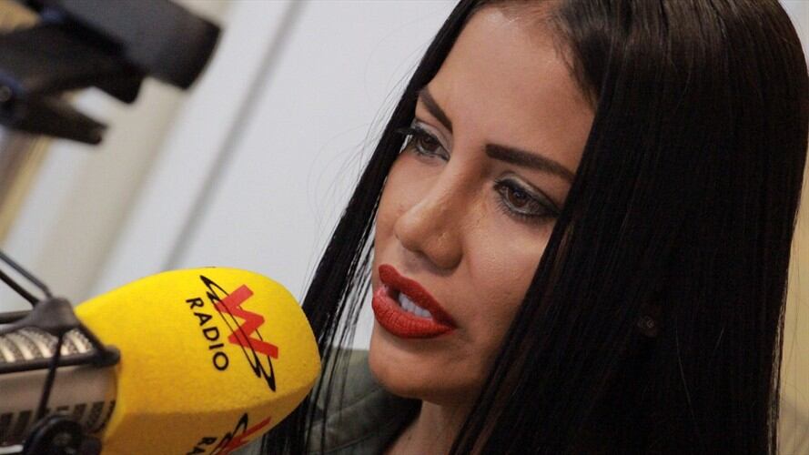 Katherine Martínez, la modelo que denunció por abuso de autoridad a la policía de Cali. Foto: La WCon Vicky Dávila