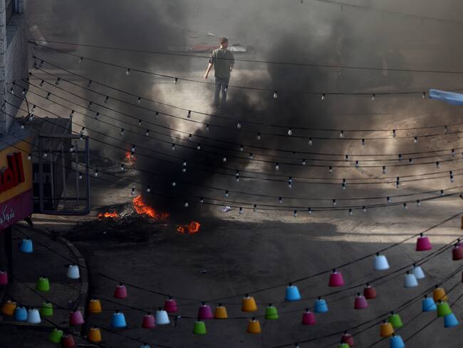 Operación Israelí en Cisjordania. EFE/ Alaa Badarneh