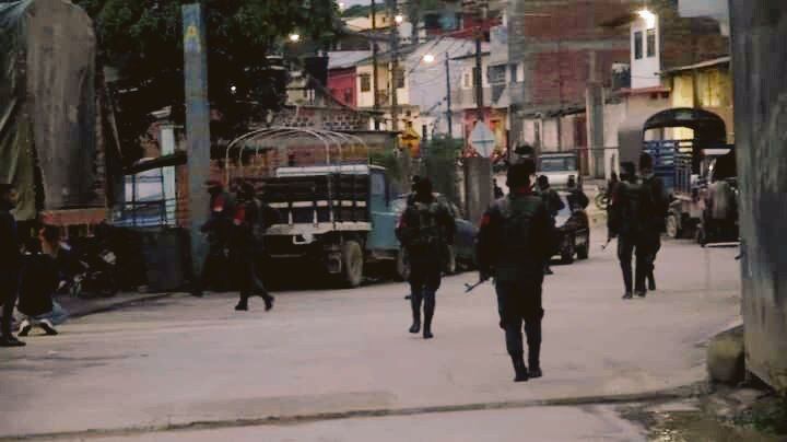 El ELN patrulló en el casco urbano de Convención, Norte de Santander / Cortesía