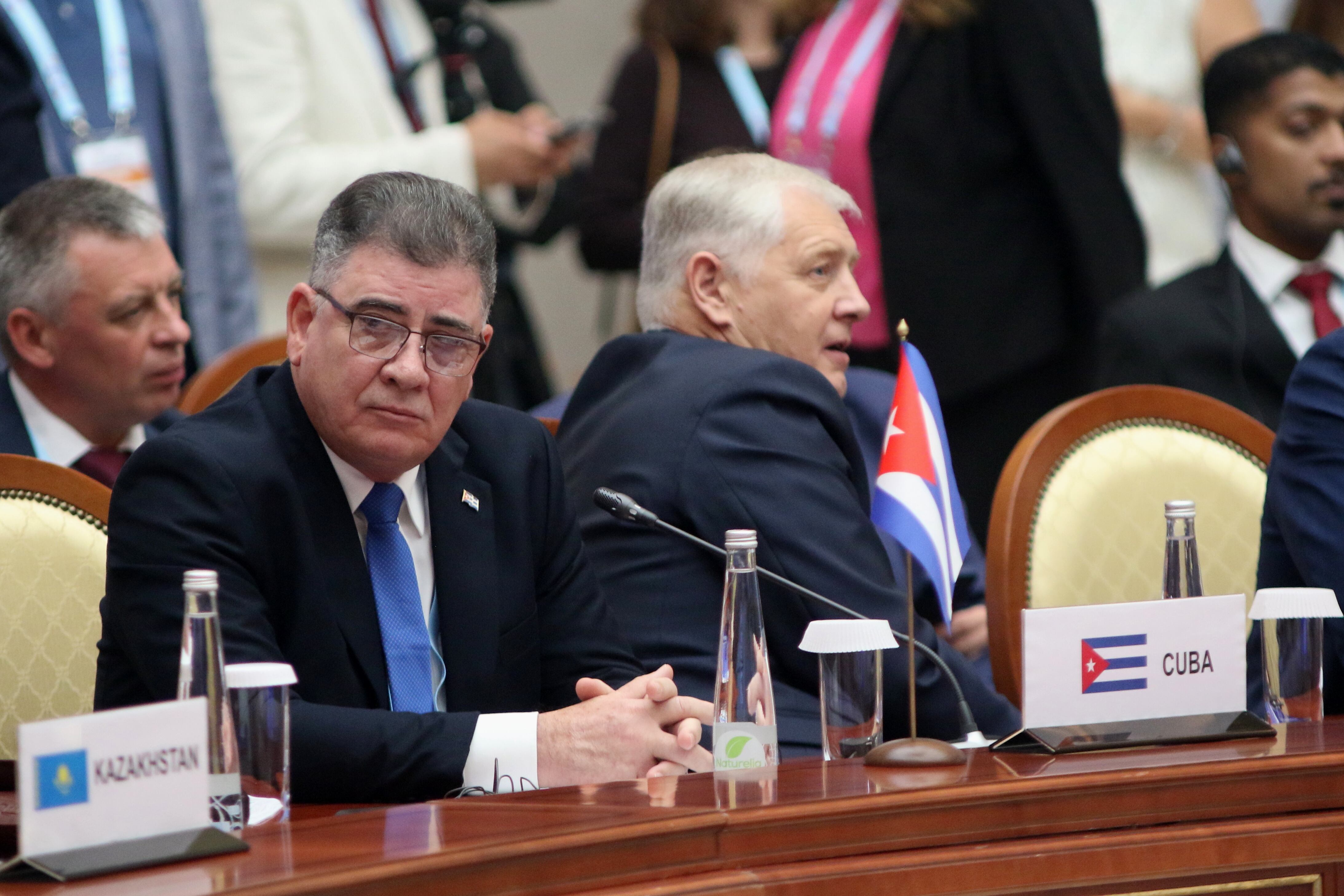 Ministro del inteiror de Cuba Lazaro Alberto Alvarez Casas en BRICS FOTO via Getty Images