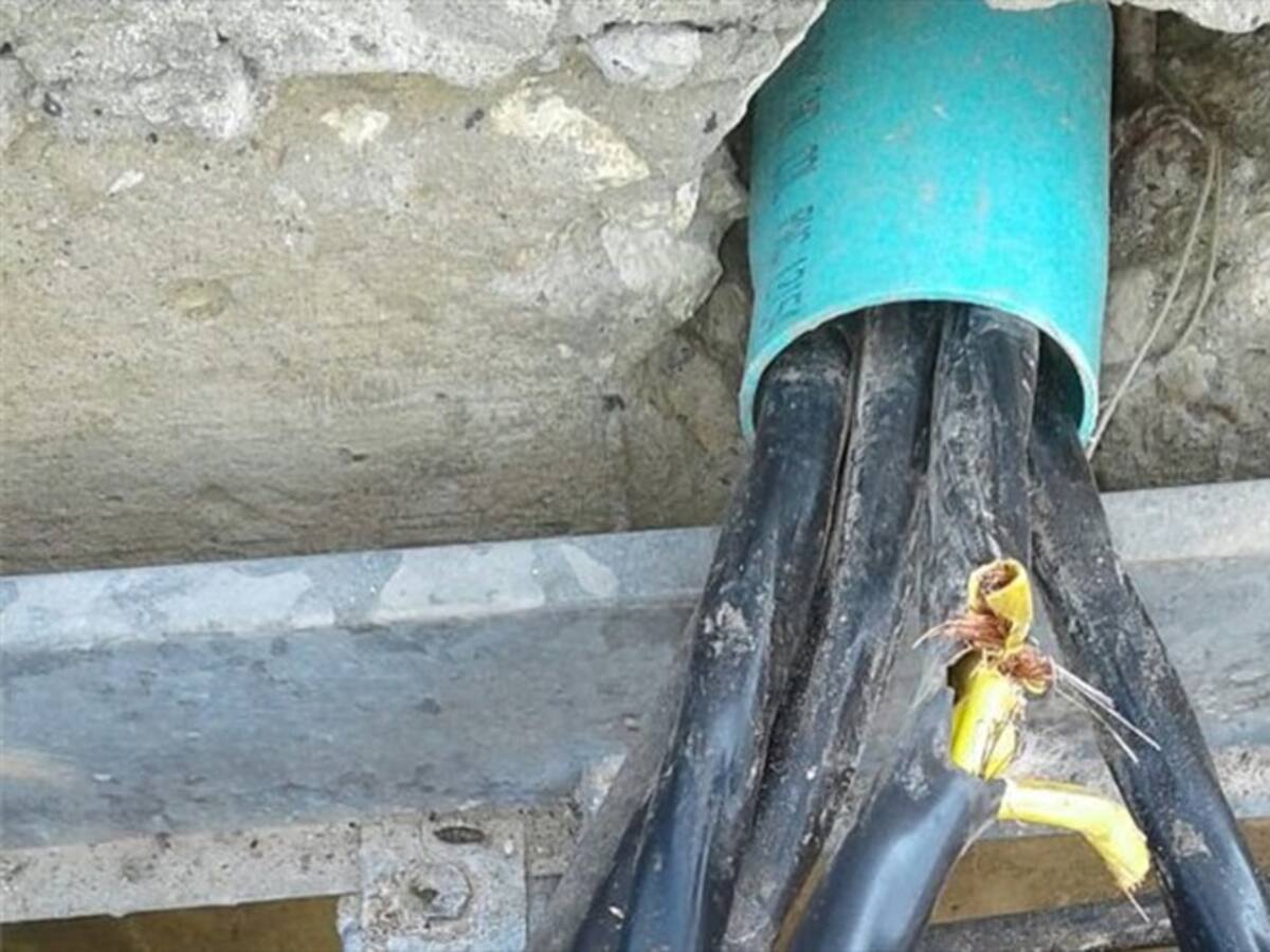Hurtan elementos en la subestación Rotinet