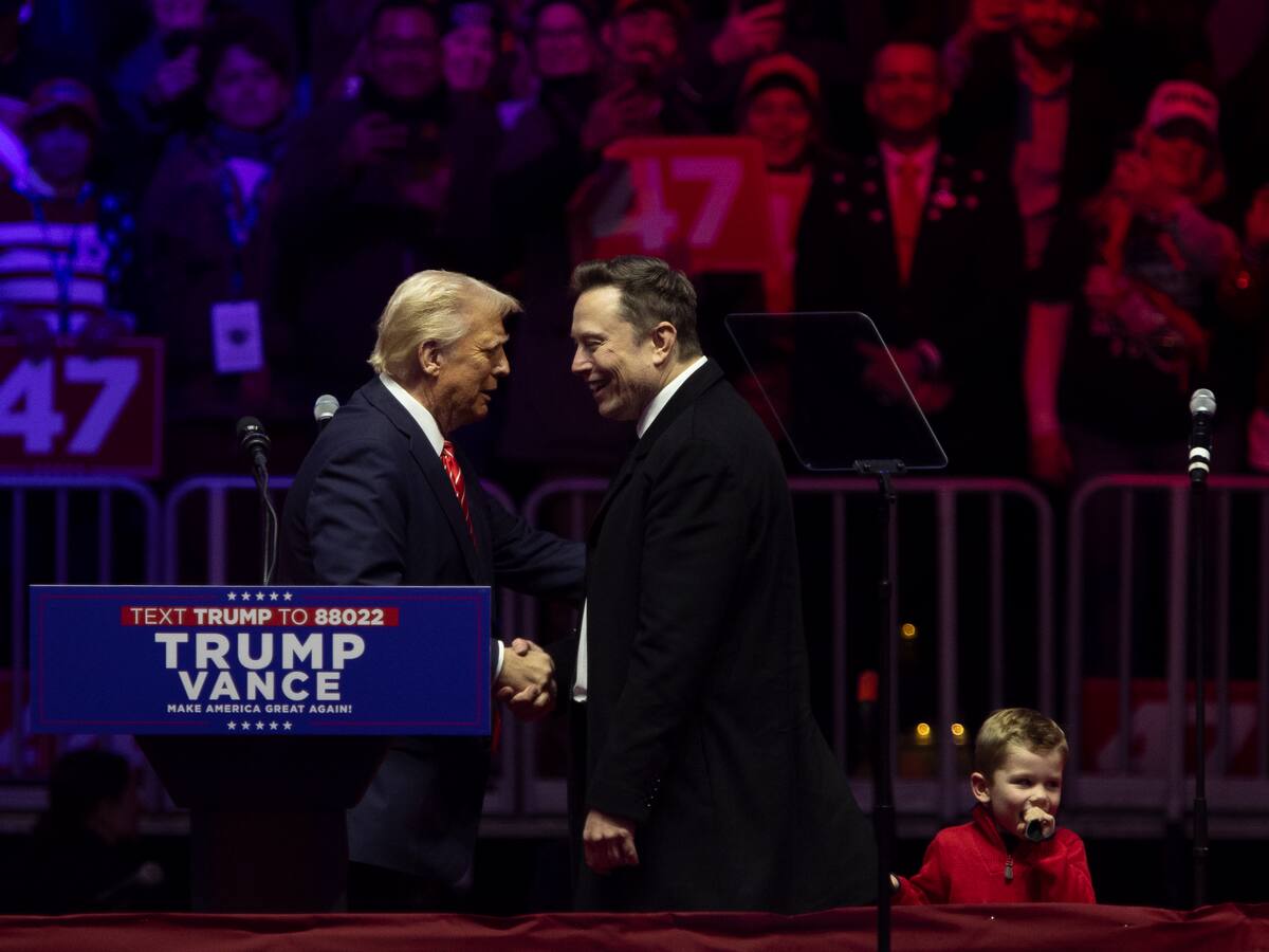 “¡Ganamos!”: Donald Trump se dio un baño de masas un día antes de su posesión