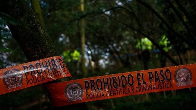 Caída de una estructura en Medellín / Imagen referencia. Foto: Colprensa