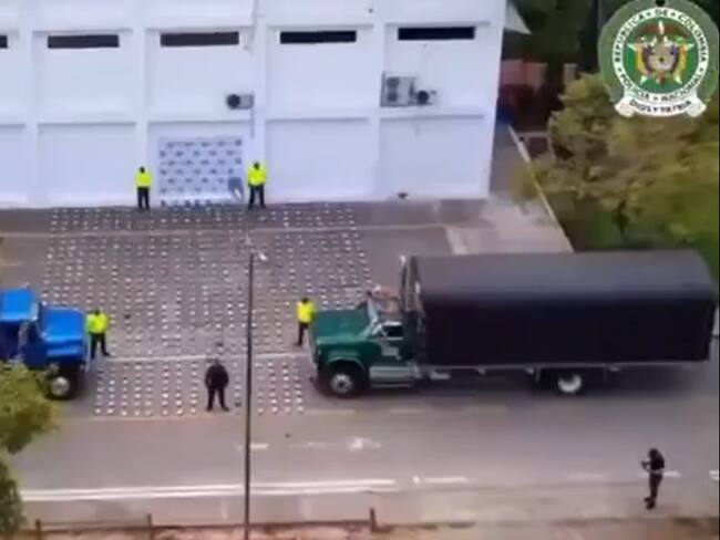 Incautación de cocaína en Norte de Santander. / Foto: Policía Nacional.