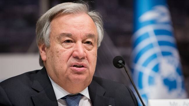 Un grupo de exnegociadores de paz, congresistas, periodistas e intelectuales le enviaron una carta al secretario general de Naciones Unidas, António Guterres. Foto: Getty Images