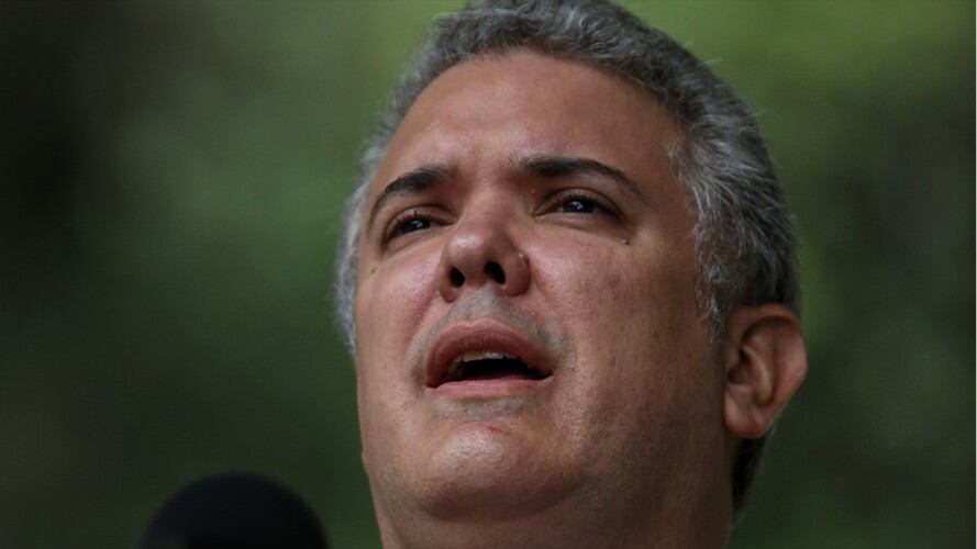 Presidente de Colombia, Iván Duque. Foto: Colprensa - Sergio Acero