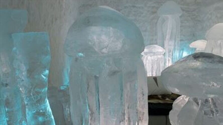 Dormir en el palacio de hielo de Elsa ya es posible. Foto: Bang Media