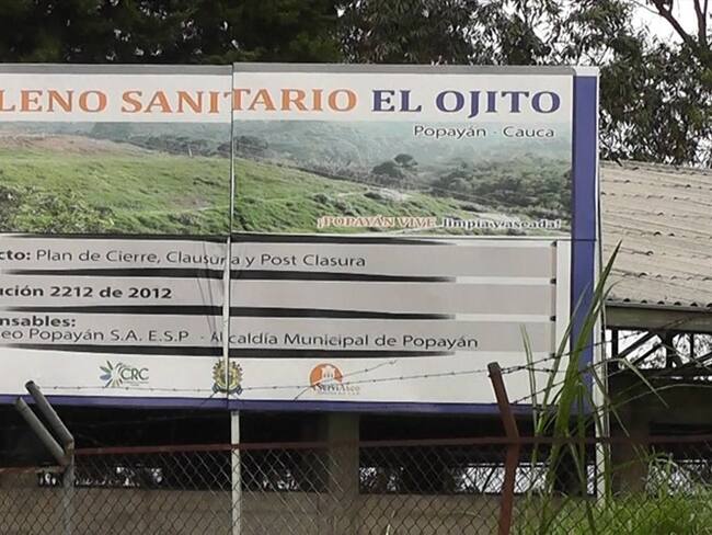 Denuncian una presunta contaminación con lixiviados que caen al río Cauca, sin que las autoridades adopten las medidas correspondientes. Foto: Cortesía Camilo Fajardo